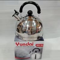 Gambar Teko bunyi stainless 4 liter/teko siul stainless 4 liter bahan tebal dari SENTRAL HOUSEWARE undefined 2 Tokopedia