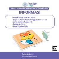 Gambar Beringin Toys - Wooden 3D Snap Puzzle / 3D Puzzle / Mainan Puzzle dari Beringin Toys undefined 3 Tokopedia