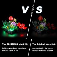 Gambar BriksMax LED Light Kit for 10309 Succulents Building Blocks Set dari Toys Class undefined 5 Tokopedia