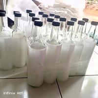 Gambar Botol kaca botol Marjan paket 4pcs botol kosong botol+tutup dari yiyinfaujiah undefined 2 Tokopedia