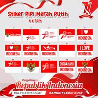 Gambar Stiker Label Bendera Merah Putih Stiker Tempel Pipi Paling Murah dari Softcase Solo murah undefined 1 Tokopedia