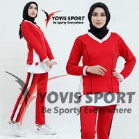 Gambar Baju senam AYU TING TING ORI YOVIS SPORT zumba/baju senam muslimah - AYU KUNINGTOSCA, XL dari EDELWEISS EXCLUSIVE Store undefined 3 Tokopedia