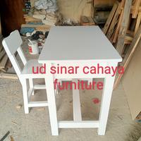 Gambar meja belajar/kerja p80×L45×t75 dari UD SINAR CAHAYA FURNITURE . undefined 3 Tokopedia