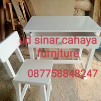 Gambar meja belajar/kerja p80×L45×t75 dari UD SINAR CAHAYA FURNITURE . undefined 1 Tokopedia