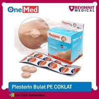 Gambar Plester Bulat Coklat Anti Air / Plester Bulat PE COKLAT Plesterin dari Revinit Medical undefined 2 Tokopedia