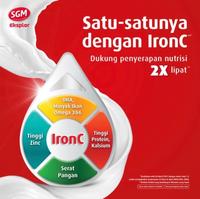 Gambar Paket 3 - SGM EKSPLOR 1+ Iron C Susu Pertumbuhan - Vanilla - 3 x 900 g dari Online Susu undefined 2 Tokopedia