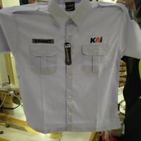 Gambar seragam KAI kemeja KAI pdh KAI baju KAI seragam kereta api kemeja R6 - putih, S dari pns lokal shop undefined 3 Tokopedia