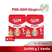 Gambar Paket 2 - SGM EKSPLOR 1+ Iron C Susu Pertumbuhan - Vanilla - 2 x 900 g dari Online Susu undefined 1 Tokopedia