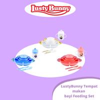 Gambar LustyBunny Tempat Makan Bayi Feeding Set Package 6 Pcs - Pink dari Lustybunny Baby undefined 1 Tokopedia