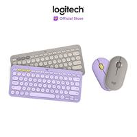 Gambar Logitech K380 Keyboard + M350 Pebble Mouse Wireless Bluetooth - Sand dari Logitech Official Store undefined 1 Tokopedia