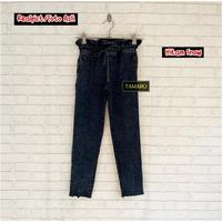 Gambar dn-- Monica Pants Jeans Anak Pinggang Rempel Usia 6-12 Tahun Tamaro - Size M, Biru Snow dari aldi_warehouse@ undefined 5 Tokopedia