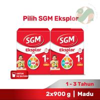 Gambar Paket 2 - SGM EKSPLOR 1+ Iron C Susu Pertumbuhan - Madu - 2 x 900 g dari Online Susu undefined 1 Tokopedia