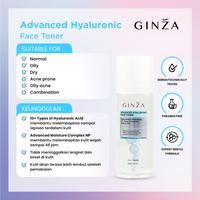 Gambar Ginza Advanced Hyaluronic Face Toner 105ml dari Ginza Beauty undefined 3 Tokopedia