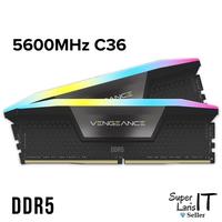 Gambar Corsair Vengeance RGB DDR5 Memory Ram 64GB (2 x 32GB) 5600MHz dari Super Laris IT undefined 1 Tokopedia