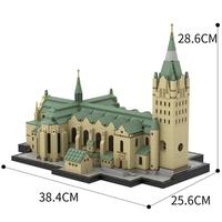Gambar Diskon MOC Germany Church Paderborn Cathedral Building Blocks Set Arch dari Toys Class undefined 3 Tokopedia