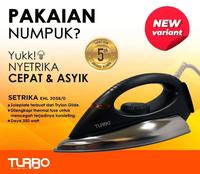 Gambar SETRIKA LISTRIK TURBO EHL 3038 Garansi Elemen 5 Th - EHL3038/5/ABU2 dari TOKO JAWA ELECTRIK undefined 2 Tokopedia