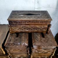 Gambar Korak Tisu Kayu Tissue Box 30 x 15 cm dari Genta Furniture Jepara undefined 4 Tokopedia