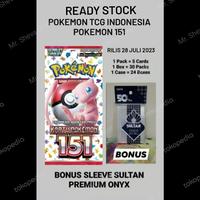 Gambar Paket Bundle Box Pokemon 151 Indonesia SV2A (GET BONUS) - Scarlet dari Mr. Sheva Store undefined 1 Tokopedia