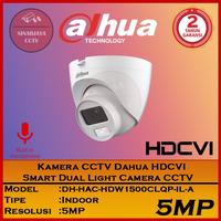 Gambar Camera Cctv Dahua Indoor-Outdoor Smart Dual ILLuminators Audio 5MP - Out 1500CMP-ILA dari sinarjaya cctv undefined 2 Tokopedia