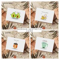Gambar Kartu ucapan lucu korean design terbaru gift card greeting card part 2 - kartu + amplop dari littleox.id undefined 1 Tokopedia
