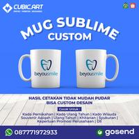 Gambar MUG SUBLIME CUSTOM - 1-5 dari cubic art printing undefined 1 Tokopedia