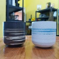 Gambar Mug Keramik V60 Gelas Matcha Motif Japanese Cup ceramic Tea Ocha - Cokelat dari Gaharu Coffee Shop undefined 2 Tokopedia