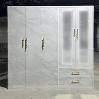 Gambar lemari pakaian besi 5 pintu mewah elegant dari ryrafurniture_NEW undefined 1 Tokopedia