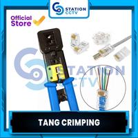 Gambar Crimping Tool RJ45 | Tang Crimping Kabel RJ45 Anti Gagal Cat 5e Cat 6 dari Station CCTV Official Store undefined 2 Tokopedia