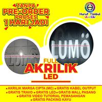 Gambar HURUF TIMBUL AKRILIK LED INDOOR NYALA STAINLESS GALVANIL DI CIMAHI dari HURUF TIMBUL AKRILIK ACRYLIC STAINLESS GALVANIL MURAH undefined 1 Tokopedia