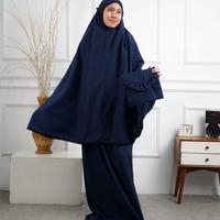Gambar Mukena Traveling 2 in 1 Renda Terbaru Katun Mikro dari Donat Tusuk Jatinangor undefined 4 Tokopedia