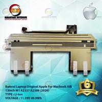 Gambar Baterai Original APPLE Macbook AIR 13" M1 A2337 A2389 (2020) 49.9Wh dari Nusantara Part Laptop undefined 3 Tokopedia