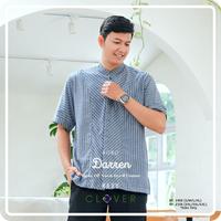 Gambar Koko Pria Lengan Pendek Clover Clothing Koko Darren - Black, S dari Griya Muslim Amanah 2 undefined 3 Tokopedia