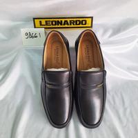 Gambar Sepatu Pria Casual LEONARDO 98661 Black Genuine Leather - 42 dari EWY Shoes shop undefined 2 Tokopedia