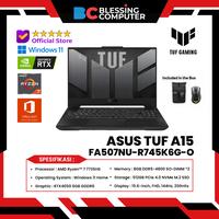Gambar ASUS TUF A15 FA507NU R745K6G-O Ryzen 7 7735HS 2x8GB 512GB 4050 Gray dari Blessing Computer Bali undefined 2 Tokopedia