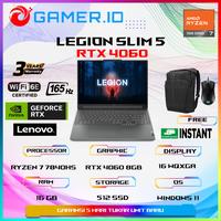 Gambar LENOVO LEGION SLIM 5 16 RTX4060 RYZEN 7-7840HS 16GB 512GB SSD 165hz - Normal, 16GB/ 512GB dari GAMER.ID undefined 1 Tokopedia