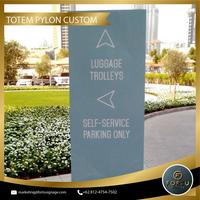 Gambar Totem Pylon / Sign Led / Custom Papan Sign 1 Sisi dan 2 Sisi dari Fortu Signage undefined 5 Tokopedia