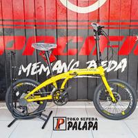 Gambar SEPEDA LIPAT 20 EXOTIC EXPLORE 10.0 FOLDING BIKE 10 dari Toko Sepeda Palapa Rembang undefined 2 Tokopedia