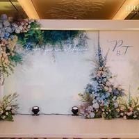 Gambar Kain Backdrop Lukisan Background Dekorasi Pelaminan Panggung Koleksi 5 - Gambar 4, 6m dari Produsen.Background undefined 1 Tokopedia