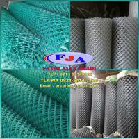 Gambar Kawat harmonika PVC 2,7mm spasi kotak 5,0cm x 5,0cm dari anaklakiatuatunya undefined 3 Tokopedia