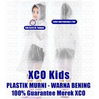 Gambar Jas Hujan Plastik Kids - Jas Hujan Plastik Anak - Mantel Anak Plastik - Kids XCO Bening dari PacMan.Shop undefined 1 Tokopedia