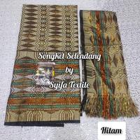 Gambar kain songket palembang (songket + selendang). songket palembang murah dari SYIFA JAYA TEXTILE undefined 4 Tokopedia