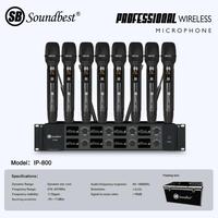 Gambar Mic Wireless Soundbest IP 800 original 8 mic wireless soundbest handle dari Micheal Shopp undefined 1 Tokopedia