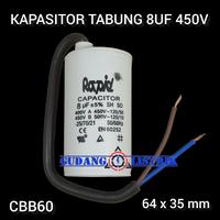 Gambar Kapasitor Capacitor Tabung 8uF 500V AC VISERO Untuk Pompa Air - Visero dari GUDANG LISTRIK PTK undefined 2 Tokopedia