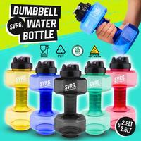 Gambar Svarga Dumbbell Water Bottle - Botol Minum Sport - Dumbell Barbel - AluminiumBottle, Black dari SVRG Store undefined 1 Tokopedia