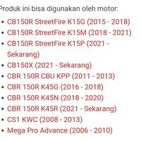Gambar Seal Debu 23x37x7 Bearing As Roda Depan CB CBR 150 CS1 MegaPro Ori AHM dari Adapart Shop undefined 3 Tokopedia