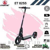 Gambar Scooter Listrik EXOTIC ST-8255 By Pacific - Hitam dari BRECHT.ID OFFICIAL STORE undefined 1 Tokopedia