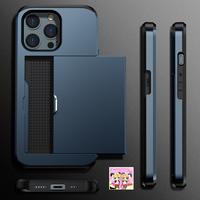 Gambar Case Iphone 11 12 13 14 15+ Pro Max plus Card Holder Casing Slot Kartu - Hitam, Iphone 11 dari Ponk Anime undefined 3 Tokopedia