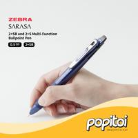 Gambar Zebra Sarasa 2S 2SB Multi-Function Gel Pen 0.5 mm 2S 2SB 2+SB 2+S 2+1 Pulpen Multi Fungsi Pencil Mechanic Mekanik - PINK dari Popitoi undefined 2 Tokopedia