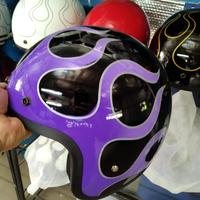 Gambar Helm Bogo motif Api custom dari RZA.CUSTOM undefined 2 Tokopedia