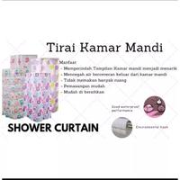 Gambar Tirai Kamar Mandi /Shower Curtain dari Mberkah undefined 2 Tokopedia